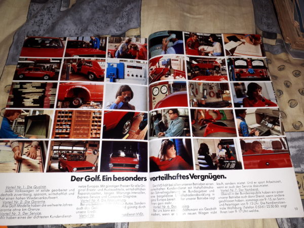 VW GOLF 8/1976