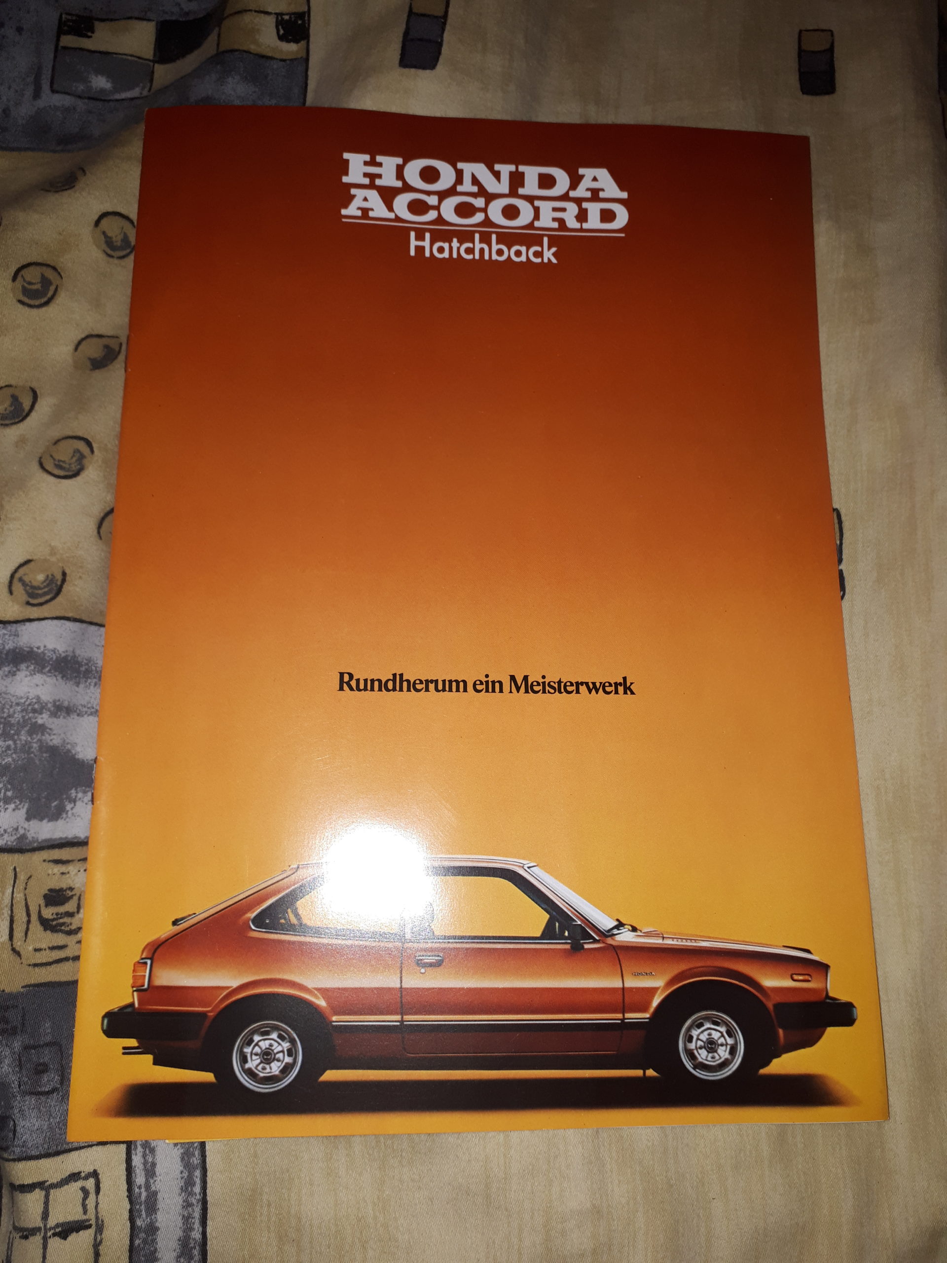 HONDA ACCORD HATCHBACK MIT AUSSTATTUNG FARBEN POLSTER UND PREISE 12/1979
