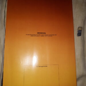 HONDA ACCORD HATCHBACK MIT AUSSTATTUNG FARBEN POLSTER UND PREISE 12/1979