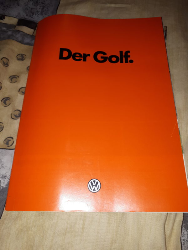 VW GOLF MIT PREISLISTE 13.8.1979