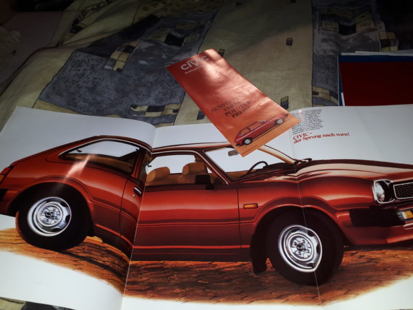 HONDA CIVIC MIT AUSSTATTUNG.FARBEN.POLSTER PREISE 12/1979