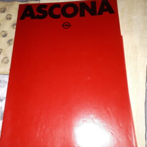 ASCONA MIT PREISLISTE UND FARBEN UND POLSTER LISTEN 8/1979