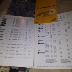 PROGRAMM ÜBERSICHT INLAND MAGIRUS DEUTZ 11/78