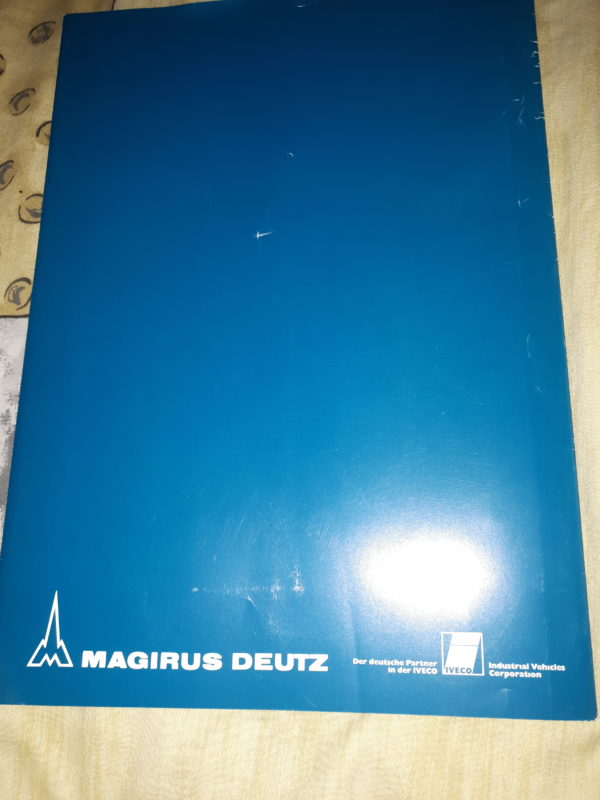 PROGRAMM ÜBERSICHT INLAND MAGIRUS DEUTZ 11/78