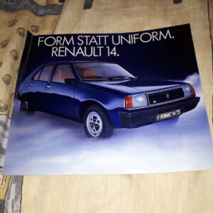 FORM STATT UNIFORM RENAUL 14.
