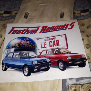 FESTIVAL RENAULT 5 ,PROGRAMM 1979