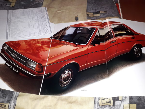 AUDI 80 SEINE KRAFT.SEINE SPARSAMKEIT.SEIN KOMFORT ect. 1/78