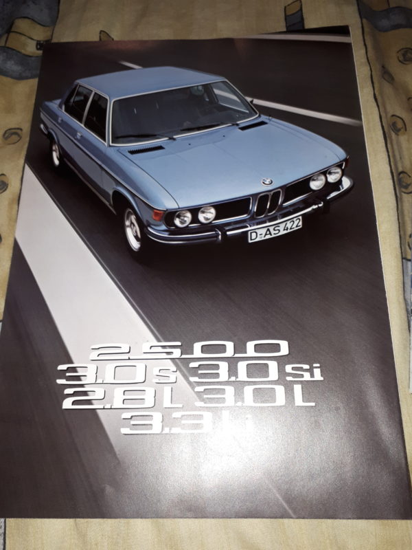 BMW 2500,3.0s,3.0si,2.8L,3.0L und 3.3Li 2/75
