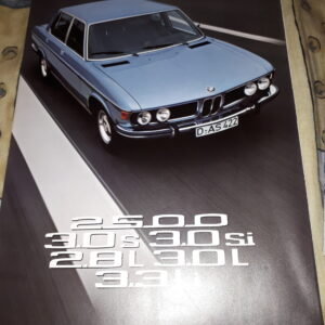BMW 2500,3.0s,3.0si,2.8L,3.0L und 3.3Li 2/75