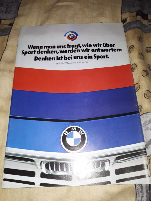 DAS BMW MOTORSPORT-KONZEPT, WENN MAN UNS FRAGT,WIE WIR ÜBER SPORT DENKEN,WERDEN WIR ANTWORTEN: