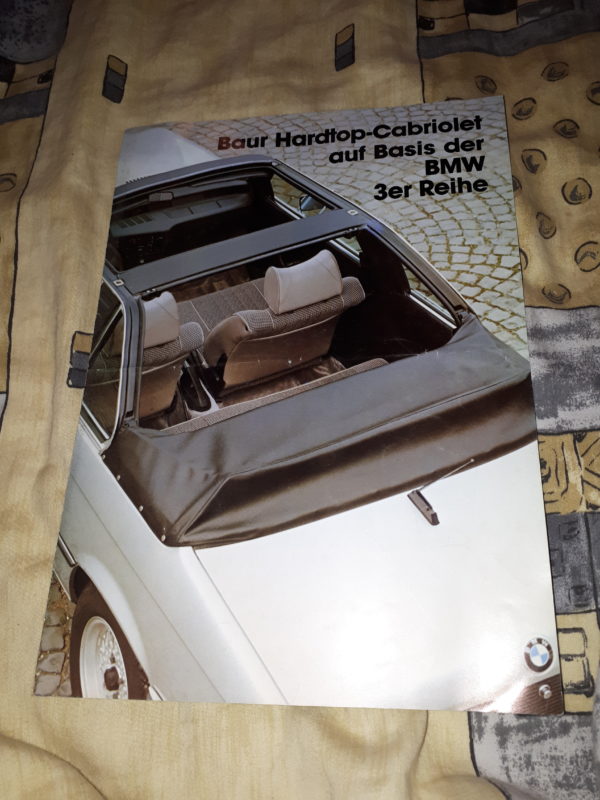 BMW BAUR HARDTOP-CABRIOLET AUF BASIS DER 3er REIHE