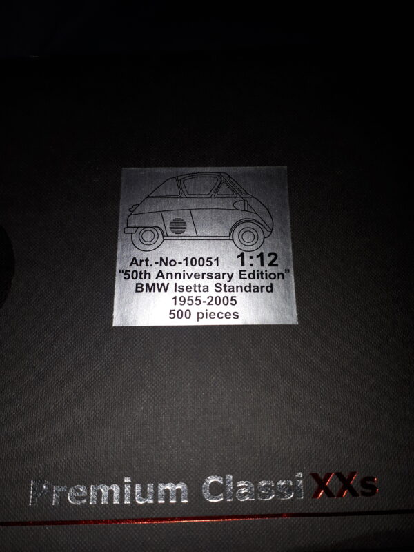 BMW ISETTA STANDARD „50TH ANNIVERSARY EDITION“ 1:12