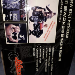 SCHUCO BMW R25/3 MIT BEIWAGEN UND FIGUREN
