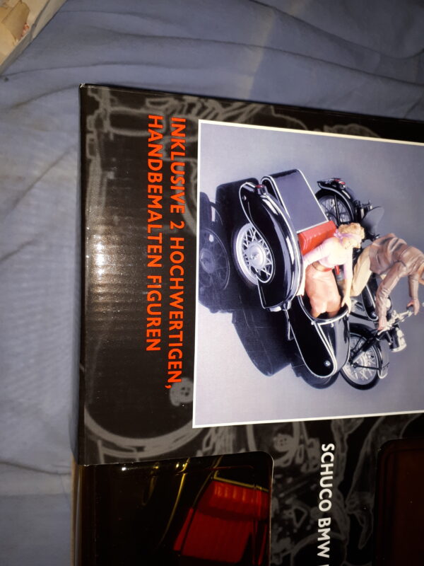 SCHUCO BMW R25/3 MIT BEIWAGEN UND FIGUREN