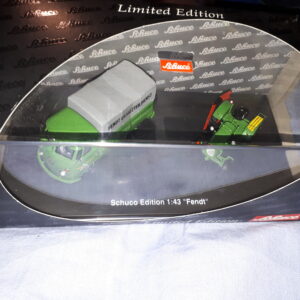 SCHUCO VW PLANENWAGEN T1″FENDT“ MIT FENDT TRAKTOR 1:43