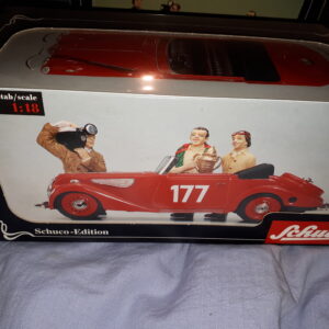 SCHUCO BMW 327 CABRIO ROT 1:18 / AUFLAGE 1000