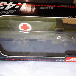 SCHUCO MERCEDES-BENZ L 6600 PLANEN LKW „BUNDESWEHR“ 1:43