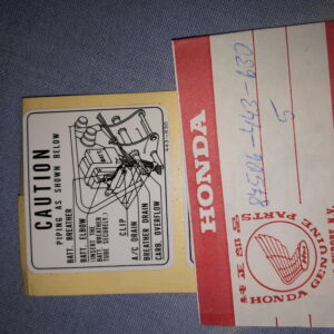 AUFKLEBER CAUTION MARK.BATTERY