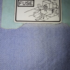 AUFKLEBER FUSE