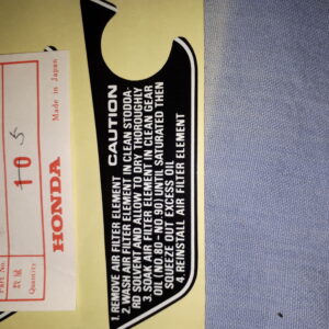 AUFKLEBER CAUTION,MARK,AIR/C