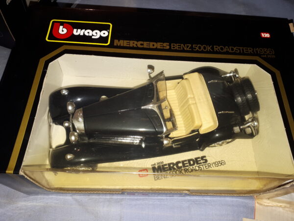 BURAGO MERCEDES – BENZ 500K ROASTER (1936) 1/20