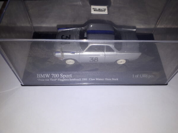 MINICHAMPS BMW 700 SPORT STARTNUMMER 38, 1:43, AUFLAGE 1/1008