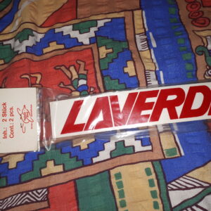 AUFKLEBER LAVERDA ROT DOPPELPACK