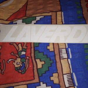 AUFKLEBER LAVERDA WEIß