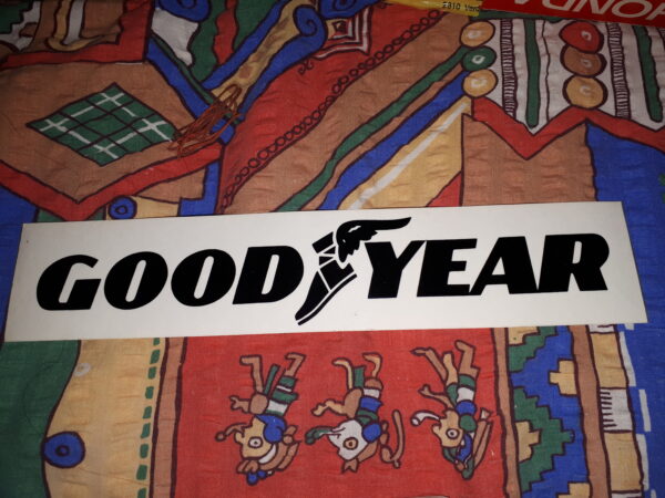 AUFKLEBER GOOD YEAR SCHWARZ