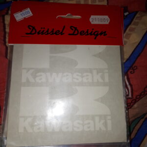 SCHRIFTZUG DOPPELT KAWASAKI WEIß