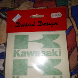 SCHRIFTZUG DOPPELT KAWASAKI GRÜN
