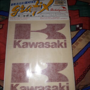 SCHRIFTZUG DOPPELT KAWASAKI ROT