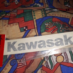 SCHRIFTZUG KAWASAKI SCHWARZ