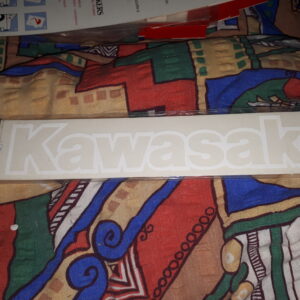 SCHRIFTZUG KAWASAKI WEIß