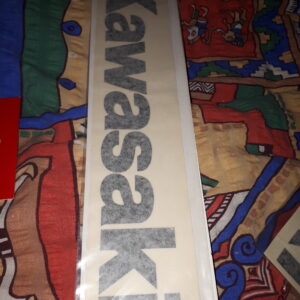 SCHRIFTZUG KAWASAKI SCHWARZ