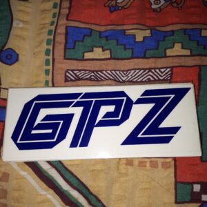 SCHRIFTZUG GPZ BLAU