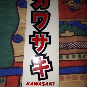 SCHRIFTZUG KAWASAKI GABELAUFKLEBER