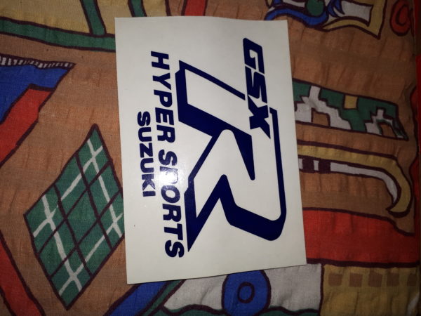 AUFKLEBER GSX R HYPER SPORTS SCHRIFTZUG