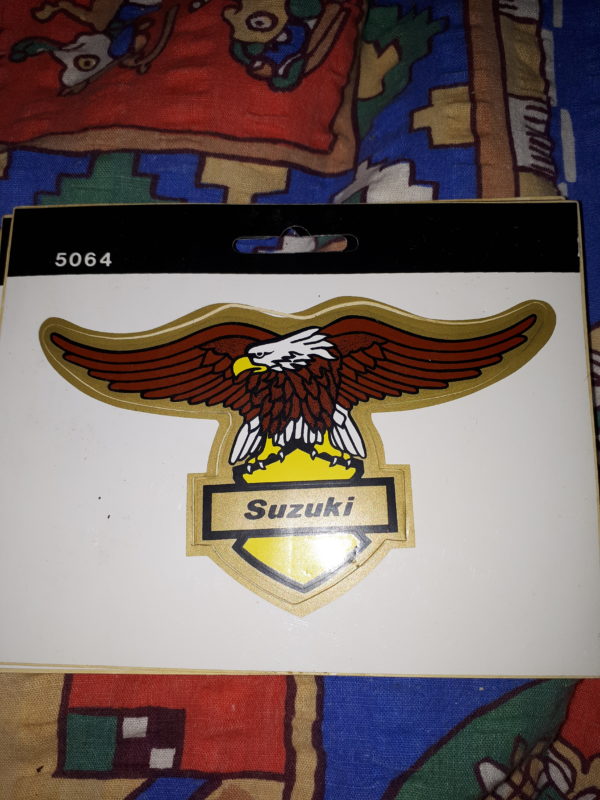 AUFKLEBER ADLER BUNT MIT SCHRIFTZUG