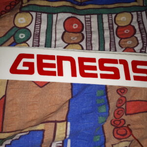 AUFKLEBER GENESIS ROT