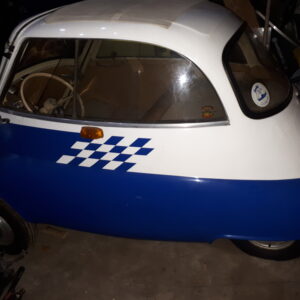 BMW ISETTA 250ccm BLAU/WEIß LEICHT RESTAURIER BEDÜRFTIG.BJ.08.04.1960