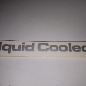SCHRIFTZUG LIQUID COOLED SILBER