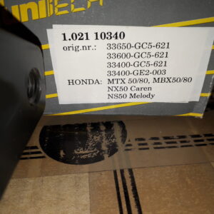 UNIT HEADLIGHT SCHEINWERFEREINSATZ ECKIG MTX50/80,MBX50/80,NX50CAREN,NS50MELODY