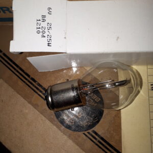 GLÜHBIRNE 6V25/25 BA20