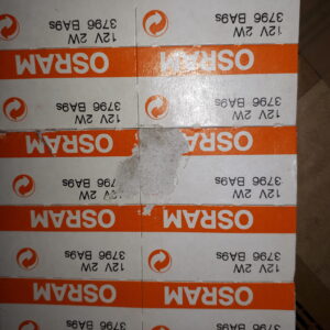 GLÜHBIRNE 12V2W BA9 Osram 3796