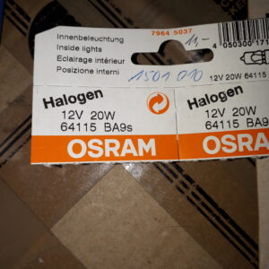 T20B40 GLÜHBIRNE 12V4W BA9 OSRAM 3893