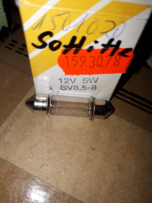 SOFFITTE 12V5W, SV8,5-8