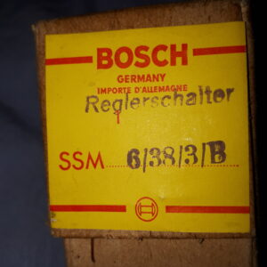 BOSCH REGLER SCHALTER SSM 6/38/3B