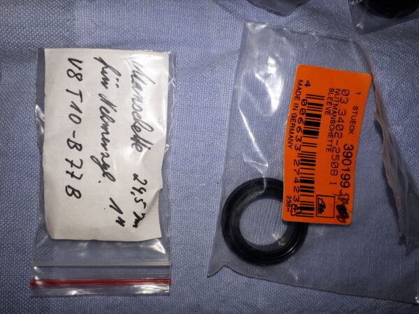 V8 T10 B77B NUTMANSCHETTE RING 25mm FÜR NEBENZYLINDER