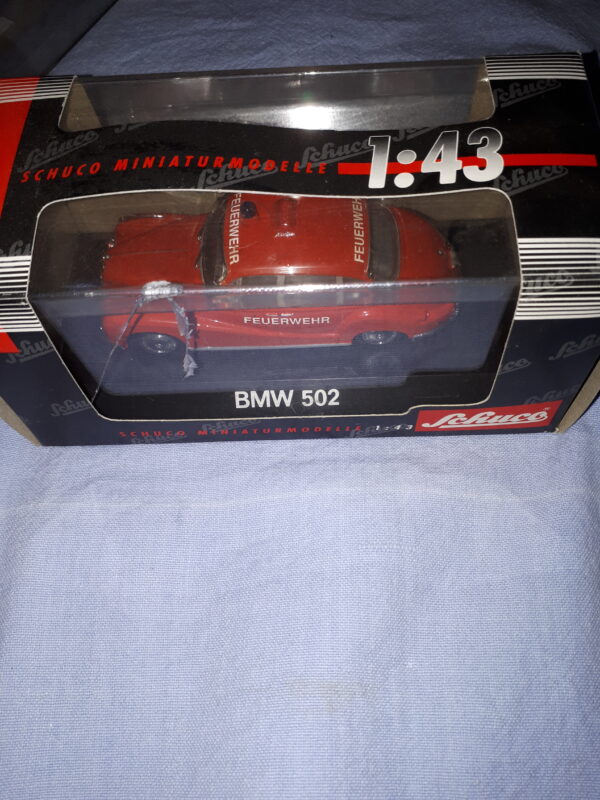 SCHUCO BMW 502 FEUERWEHR 1:43